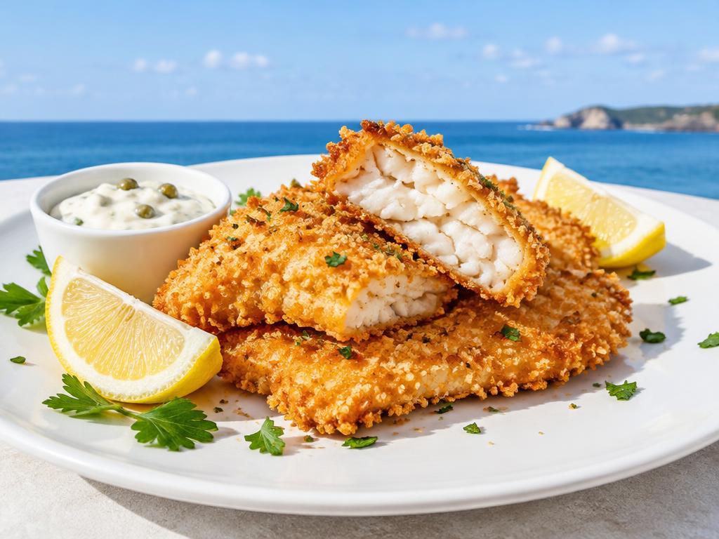 Air Fryer Crumbed Hake