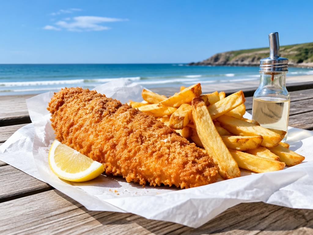 Air Fryer Kob & Chips
