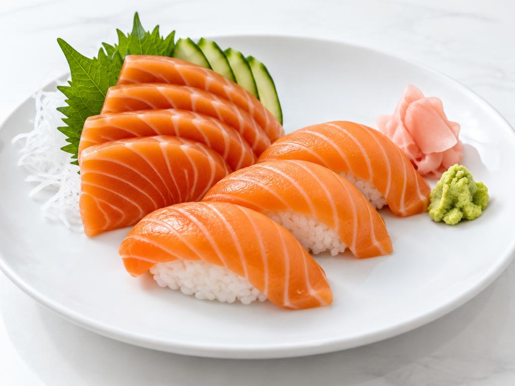 Salmon Sashimi & Nigiri