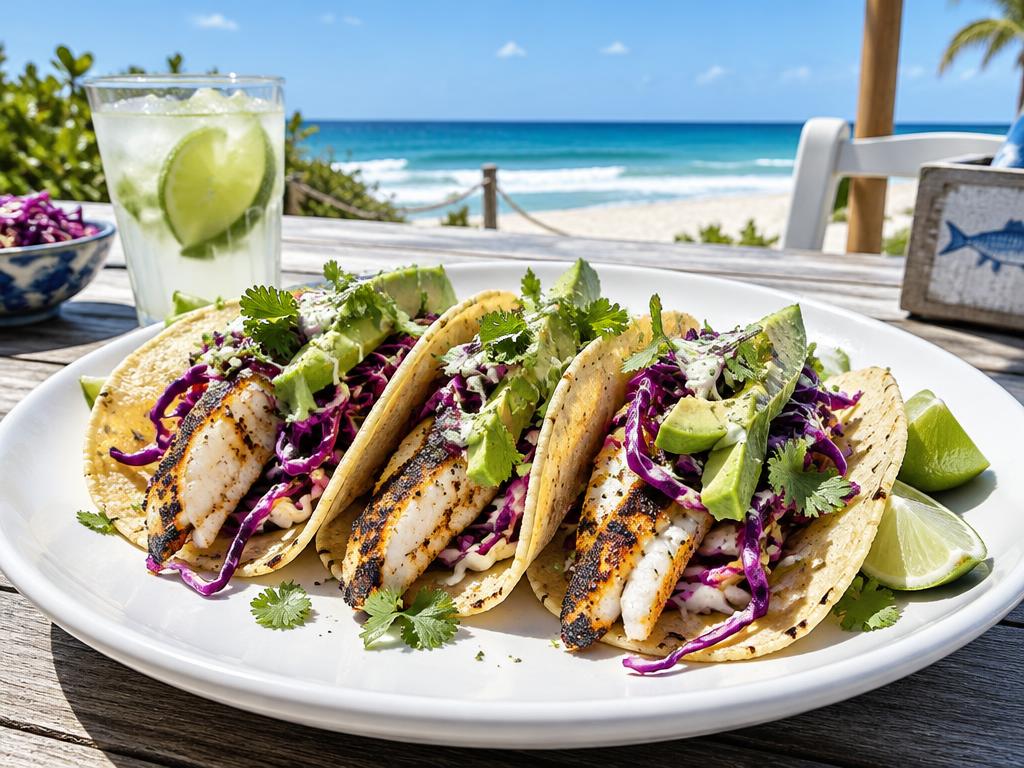 Yellowtail Fish Tacos